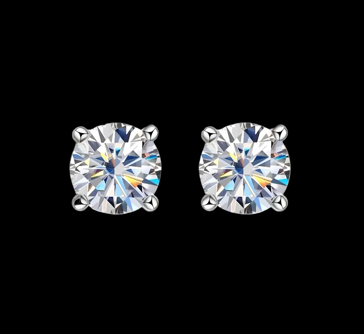 Arctic Stud Earrings Magnetic